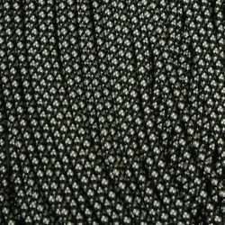 PARACORD 275 DIAMONDS SILVER BLACK