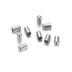 2 PIEZAS -TERMINAL TAPA REDONDA PARA CORDON