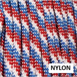 CUERDA PARACORD 550 FLAG RED BLUE