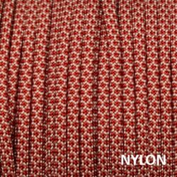 CUERDA PARACORD 550 DIAMONDS WHITE RED