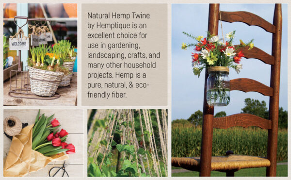 HEMP CORD - Multi medidas  color Negro (Paquete de 4 medidas) - Imagen 5