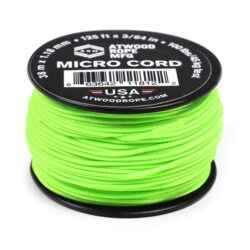 MICROCORD NEON GREEN - rollo 38 mts