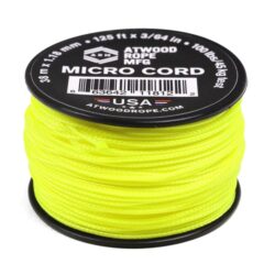 MICROCORD NEON YELLOW -rollo 38 mts