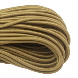 CUERDA ELASTICA 4mm -BUNGEE CORD - Coyote