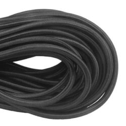 CUERDA ELASTICA 4mm -BUNGEE CORD - Black